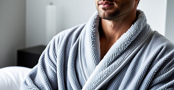 Robe de chambre homme en polaire : confort chaud et style tendance